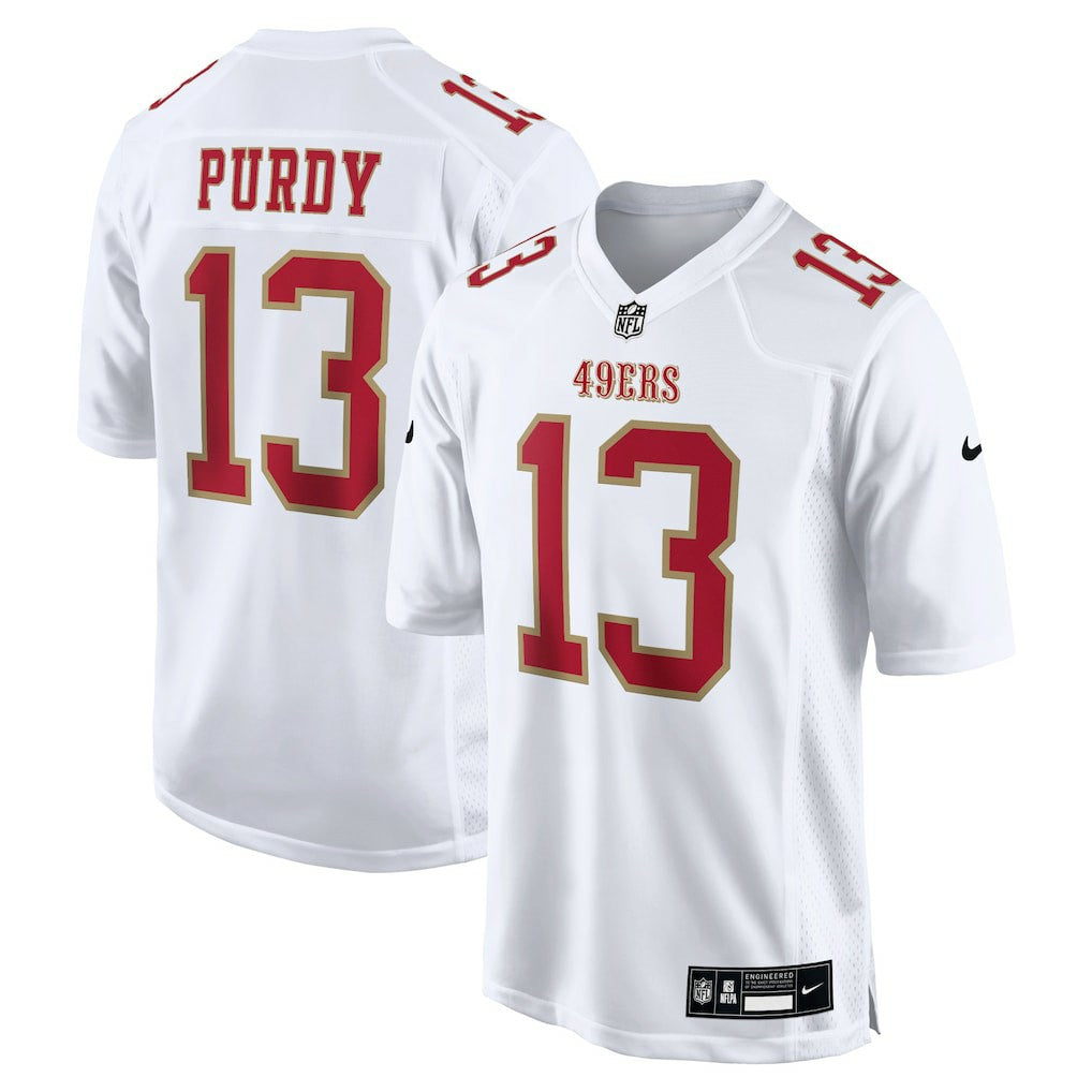 Brock Purdy San Francisco 49ers Fashion Game Jersey Tundra White