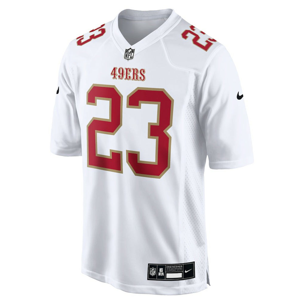 Christian McCaffrey San Francisco 49ers Fashion Game Jersey White