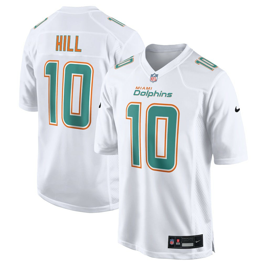 Tyreek Hill Miami Dolphins Fashion Game Jersey White
