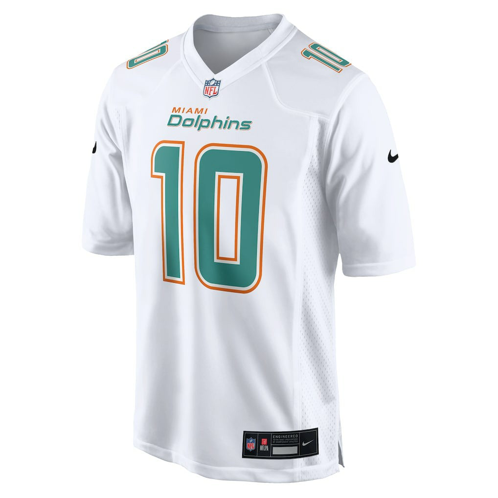Tyreek Hill Miami Dolphins Fashion Game Jersey White