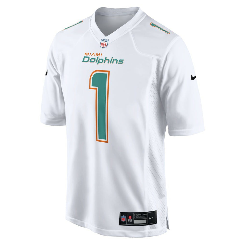 Tua Tagovailoa Miami Dolphins Fashion Game Jersey White