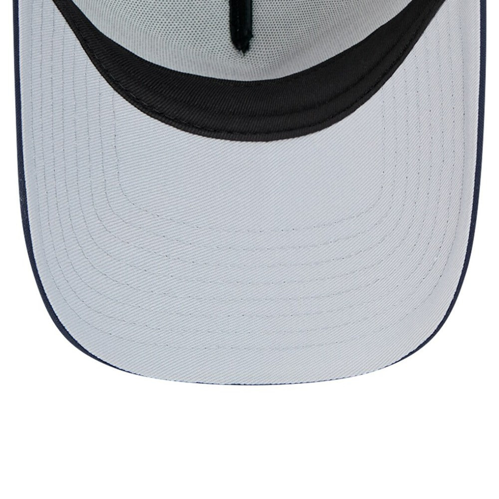 Boston Red Sox New Era Retro Wordmark 9FORTY A-Frame Trucker Adjustable Hat - White Hats