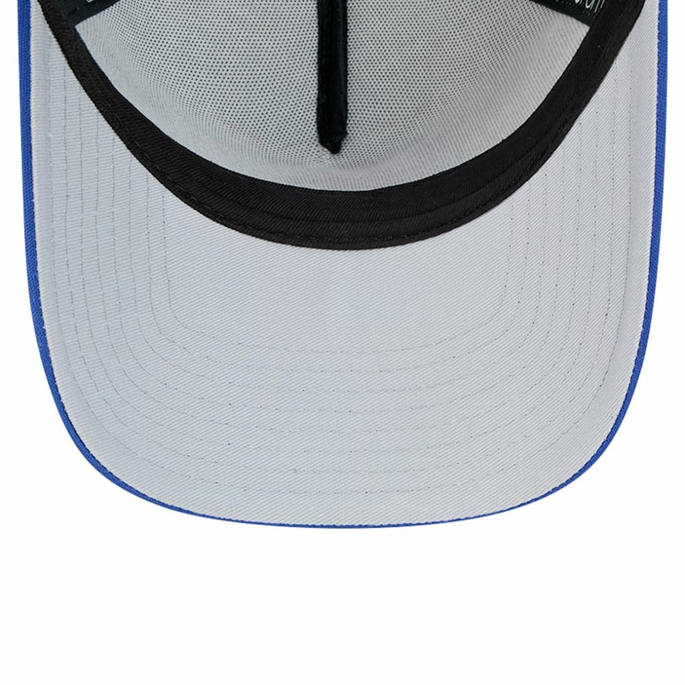 Chicago Cubs New Era Retro Wordmark 9FORTY A-Frame Trucker Adjustable Hat - White Hats