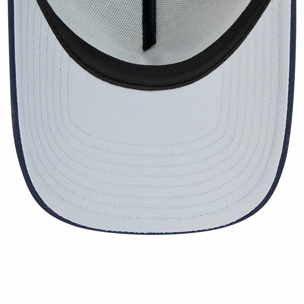 Houston Astros New Era Retro Wordmark 9FORTY A-Frame Trucker Adjustable Hat - White Hats