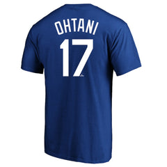 Shohei Ohtani Los Angeles Dodgers Fanatics Big & Tall Name & Number T-Shirt - Royal T-shirts