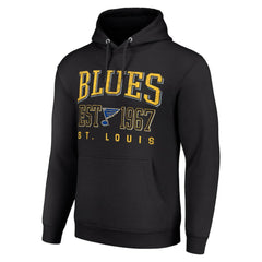 NHL St. Louis Blues Starter Retro Graphic Pullover Hoodie - Black