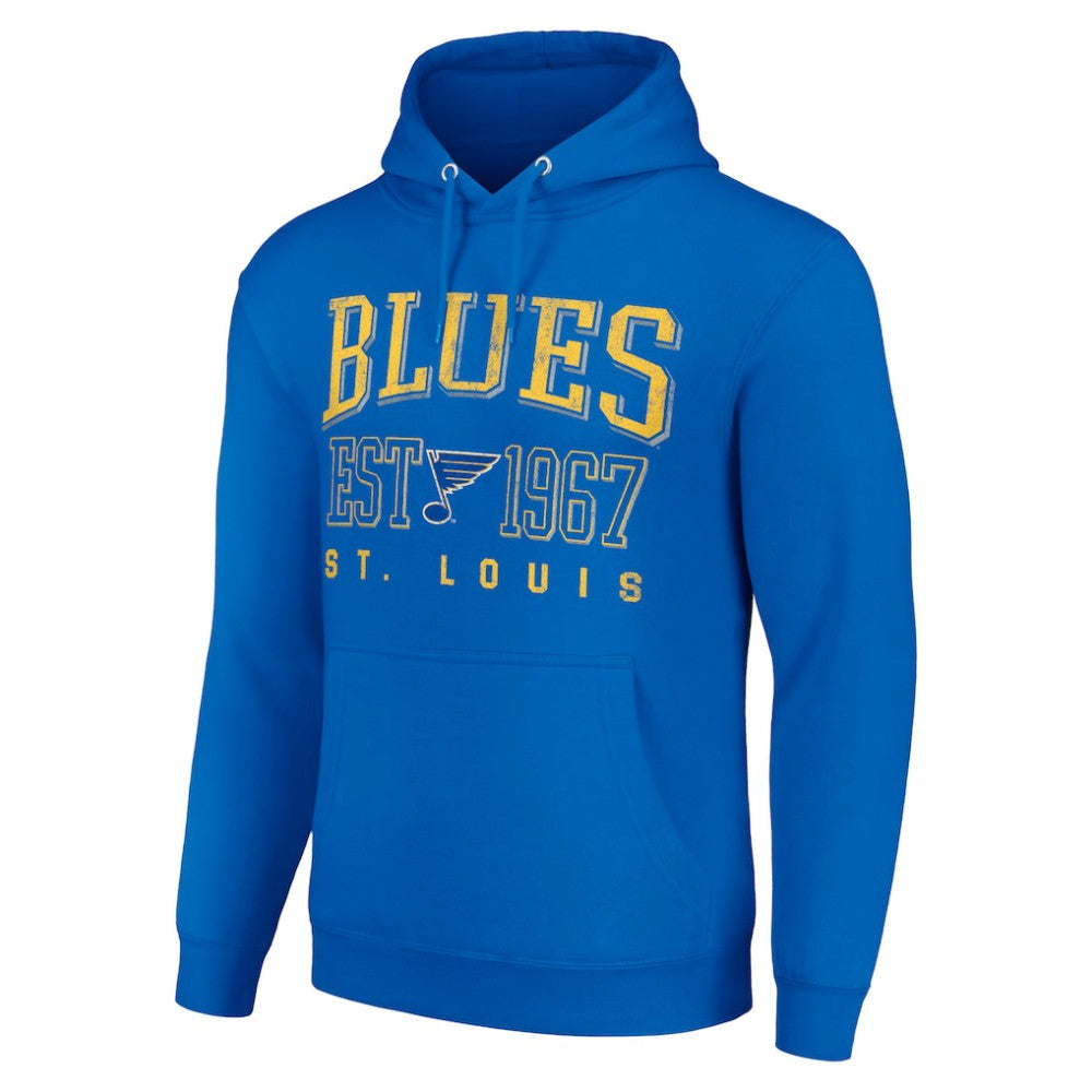 NHL St. Louis Blues Starter Retro Graphic Pullover Hoodie - Royal