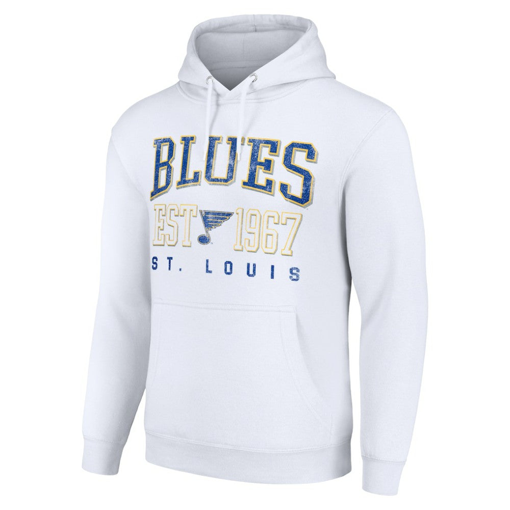 NHL St. Louis Blues Starter Retro Graphic Pullover Hoodie - White