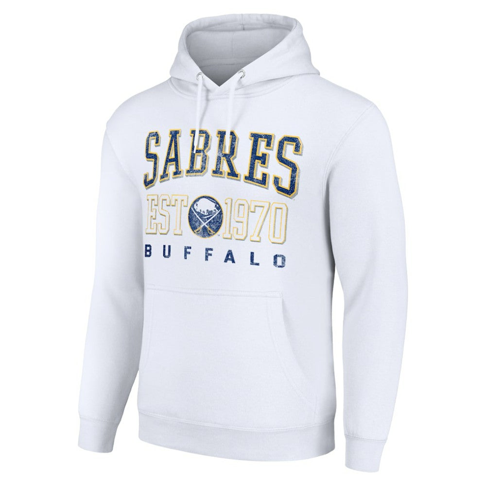 NHL Buffalo Sabres Starter Retro Graphic Pullover Hoodie - White