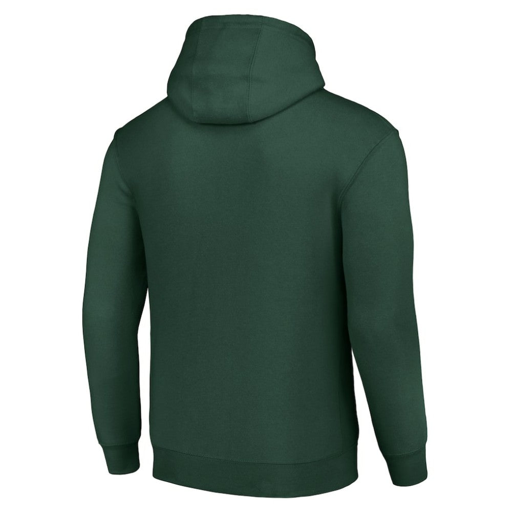NHL Minnesota Wild Starter Graphic Pullover Hoodie - Green