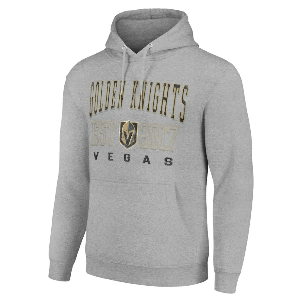 NHL Vegas Golden Knights Starter Graphic Pullover Hoodie - Heather Gray