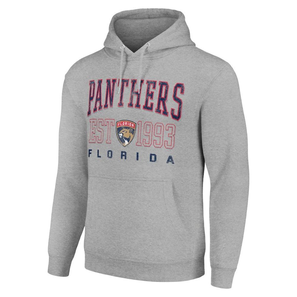 NHL Florida Panthers Starter Graphic Pullover Hoodie - Heather Gray