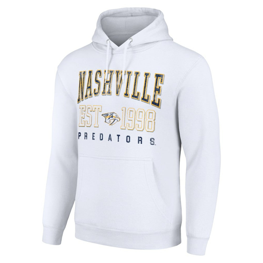NHL Nashville Predators Starter Graphic Pullover Hoodie - White