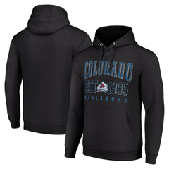 NHL Colorado Avalanche Starter Graphic Pullover Hoodie - Black