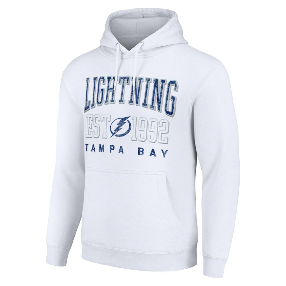 NHL Tampa Bay Lightning Starter Graphic Pullover Hoodie - White