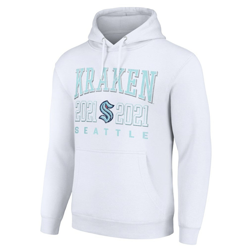 NHL Seattle Kraken Starter Graphic Pullover Hoodie - White