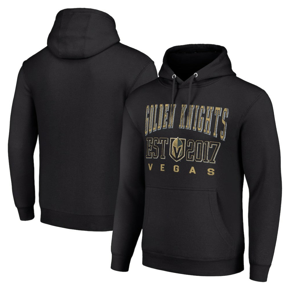 NHL Vegas Golden Knights Starter Graphic Pullover Hoodie - Black