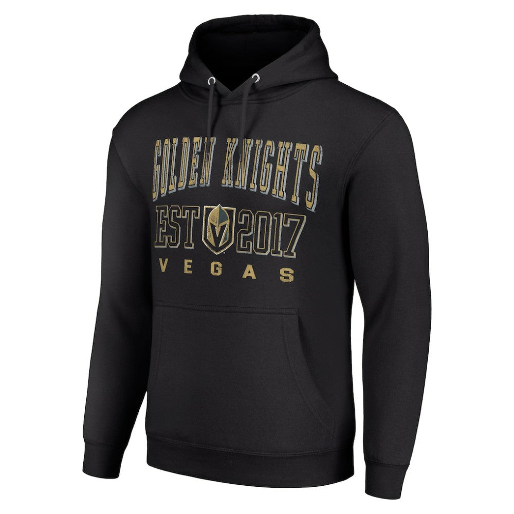 NHL Vegas Golden Knights Starter Graphic Pullover Hoodie - Black