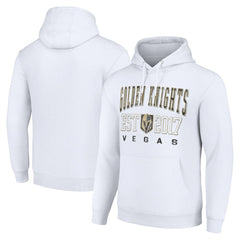 NHL Vegas Golden Knights Starter Graphic Pullover Hoodie - White