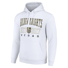 NHL Vegas Golden Knights Starter Graphic Pullover Hoodie - White