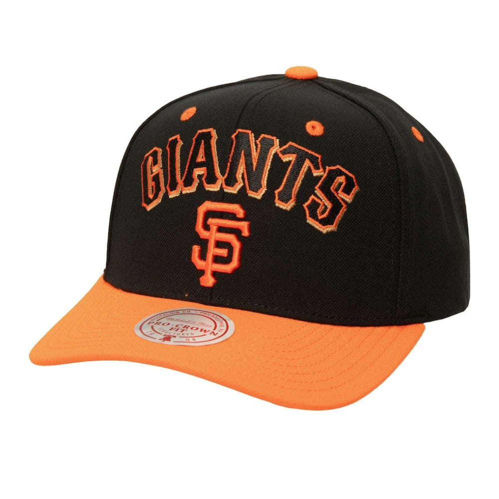 San Francisco Giants Mitchell & Ness  All In 2.0 Adjustable Hat - Black Hats