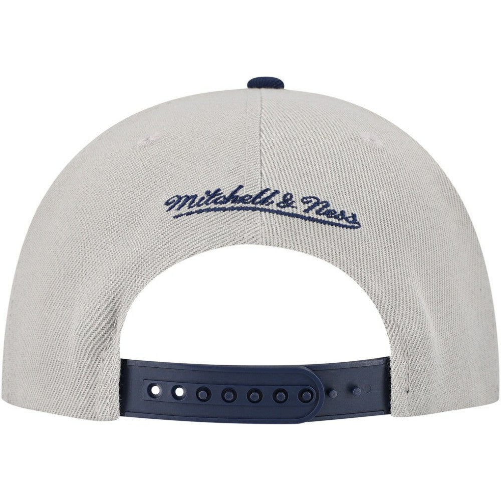 Detroit Tigers Mitchell & Ness Knock Out Panel Snapback Hat - Gray Hats
