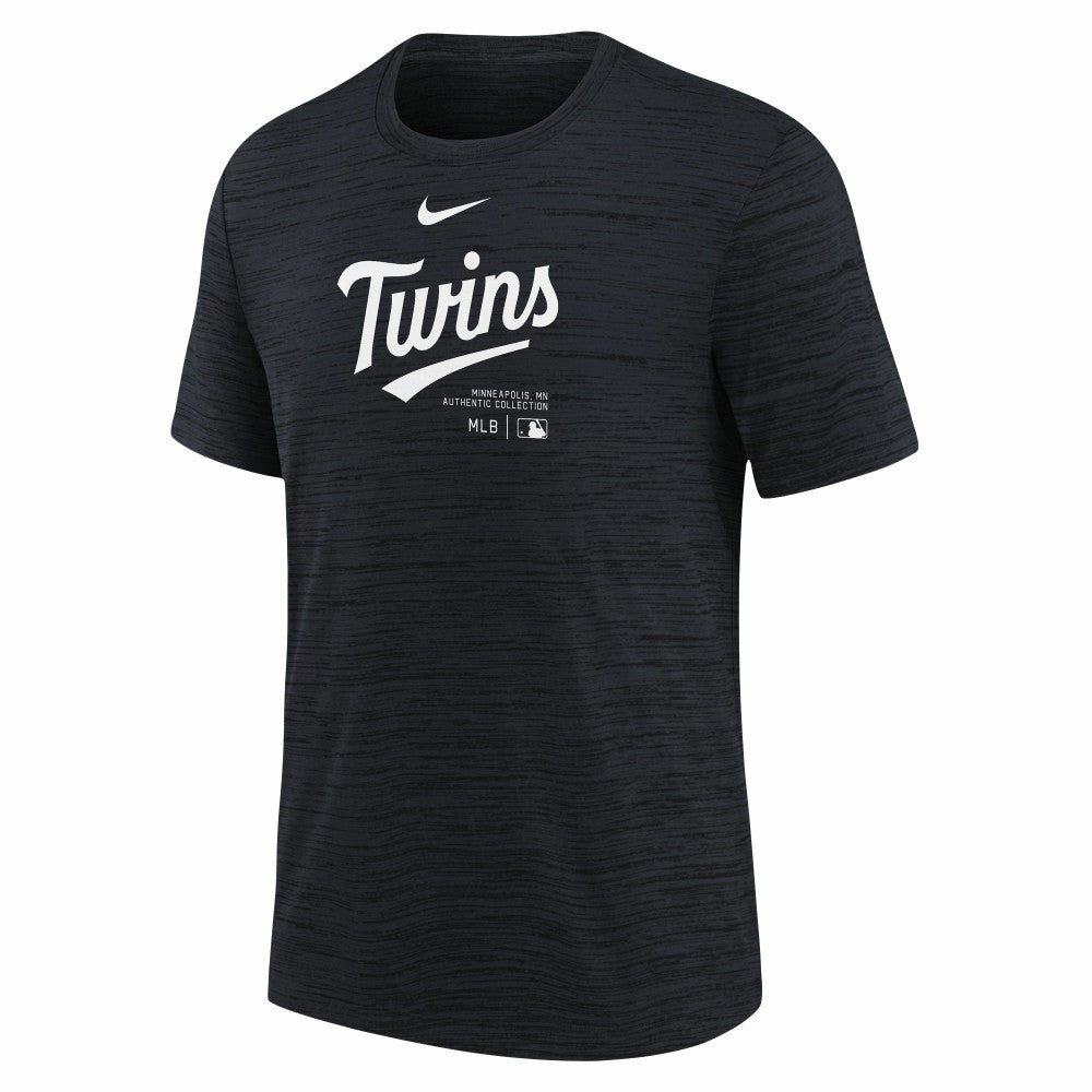 Minnesota Twins Nike Youth Authentic Collection Practice Performance T-Shirt - Navy T-shirts