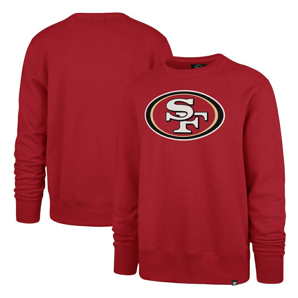 San Francisco 49ers '47 Imprint Headline Pullover Sweatshirt Scarlet