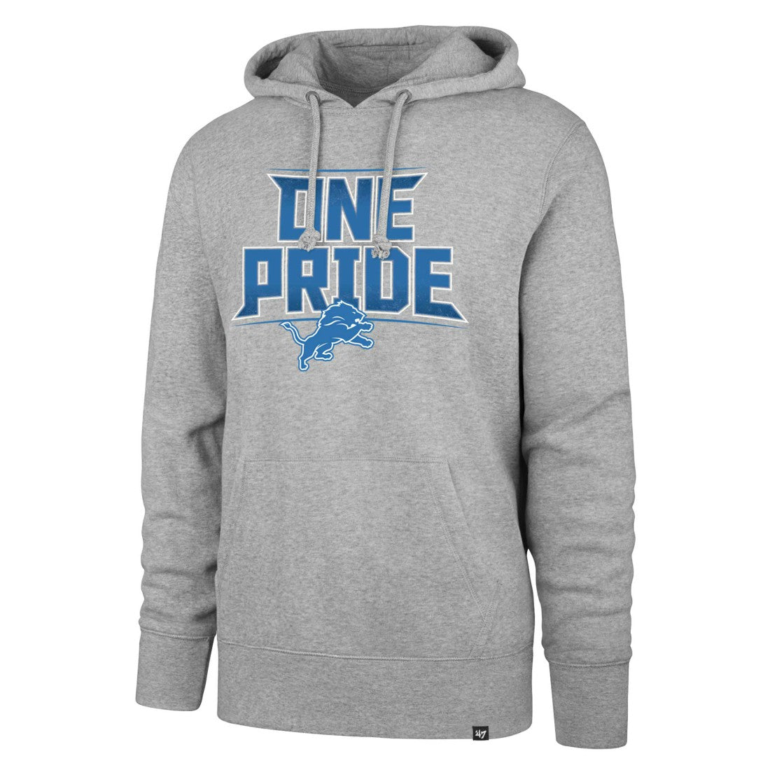 Detroit Lions '47 Regional Headline Pullover Hoodie Gray