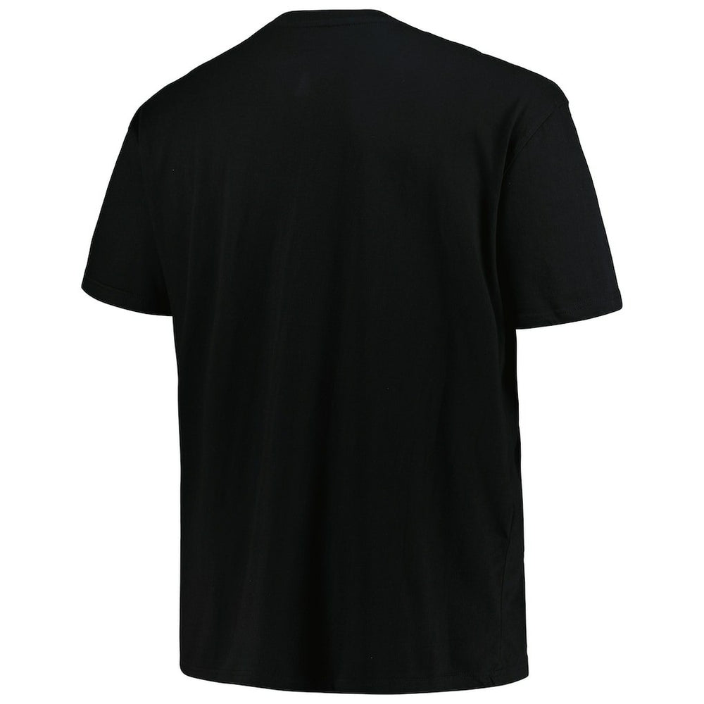 Atlanta Hawks Big & Tall Hardwood Classics Vintage Logo T-Shirt Black
