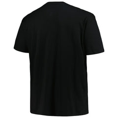 Atlanta Hawks Big & Tall Hardwood Classics Vintage Logo T-Shirt Black