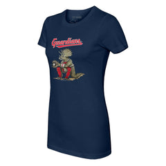 Cleveland Guardians Tiny Turnip Women's Triceratops T-Shirt - Navy T-shirts