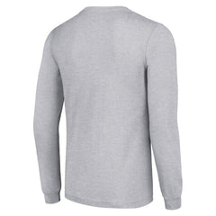 NHL Buffalo Sabres Starter Color Scratch Long-Sleeve T-Shirt - Heather Gray