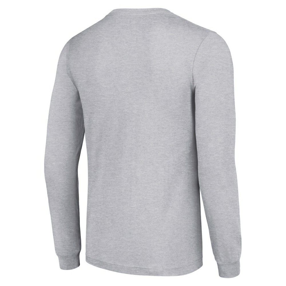 NHL Dallas Stars Starter Color Scratch Long-Sleeve T-Shirt - Heather Gray