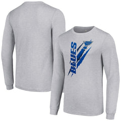 NHL St. Louis Blues Starter Color Scratch Long-Sleeve T-Shirt - Heather Gray