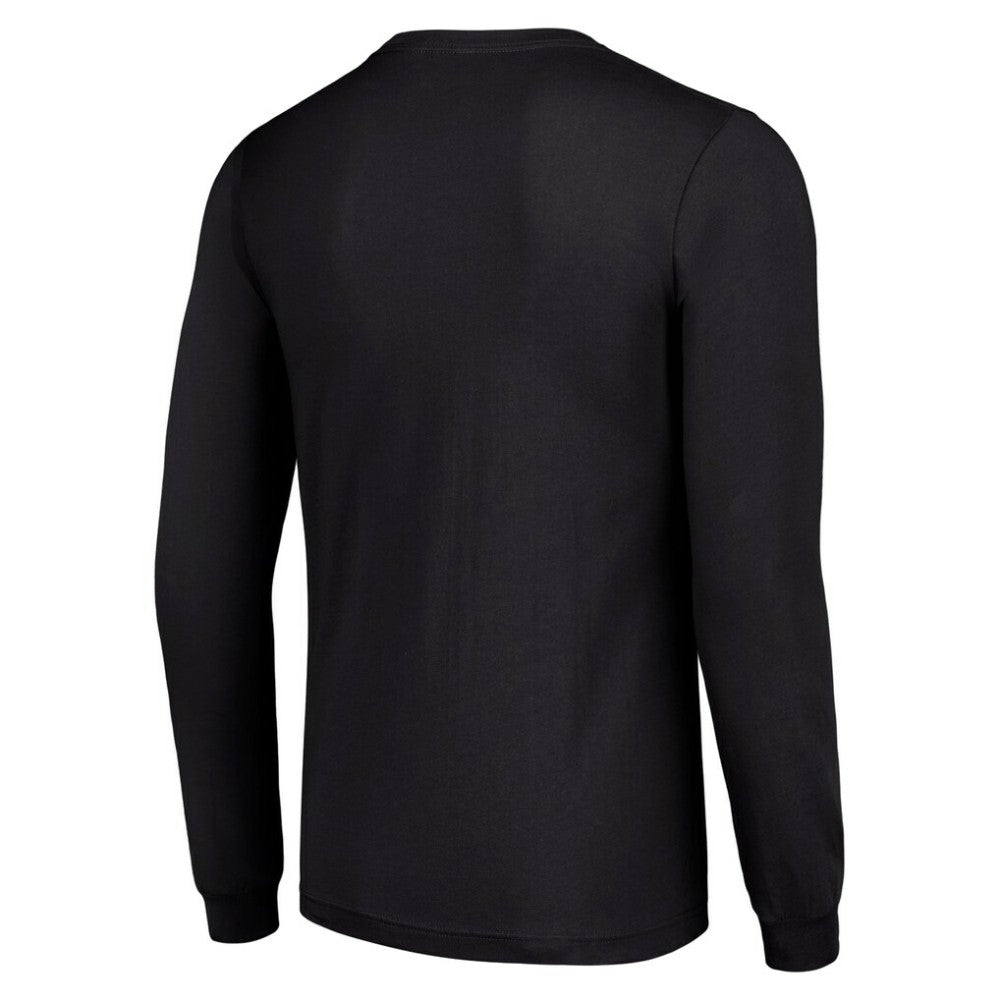 NHL New Jersey Devils Starter Color Scratch Long-Sleeve T-Shirt - Black
