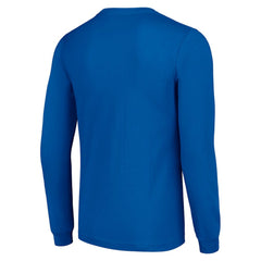NHL Buffalo Sabres Starter Color Scratch Long-Sleeve T-Shirt - Royal