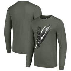 NHL Dallas Stars Starter Color Scratch Long-Sleeve T-Shirt - Green