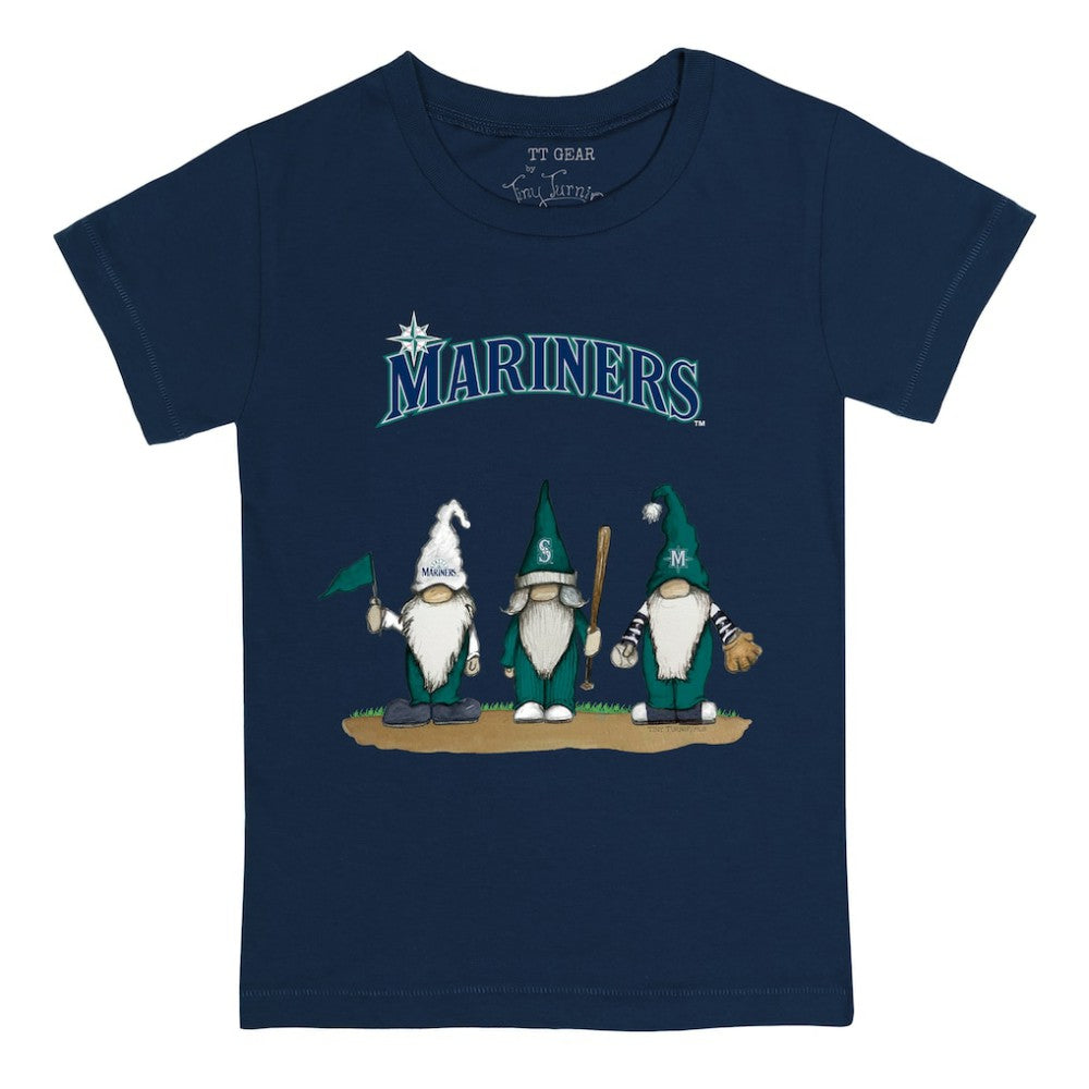 Seattle Mariners Tiny Turnip Youth Gnomes T-Shirt - Navy T-shirts
