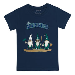 Seattle Mariners Tiny Turnip Youth Gnomes T-Shirt - Navy T-shirts