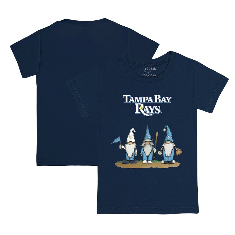 Tampa Bay Rays Tiny Turnip Youth Gnomes T-Shirt - Navy T-shirts