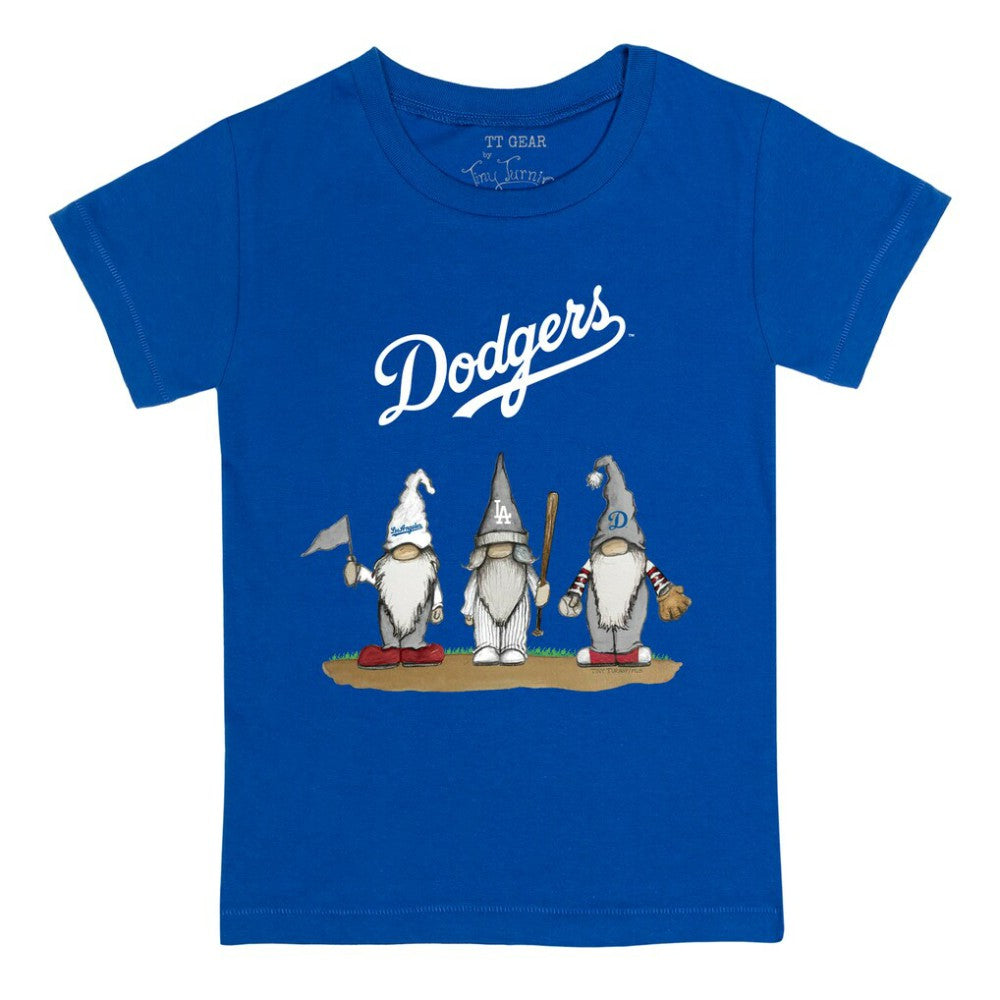 Los Angeles Dodgers Tiny Turnip Youth Gnomes T-Shirt - Royal T-shirts