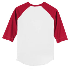 Cincinnati Reds Tiny Turnip Youth Monster Truck 3/4-Sleeve Raglan T-Shirt - White/Red T-shirts