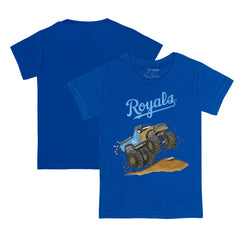 Kansas City Royals Tiny Turnip Youth Monster Truck T-Shirt - Royal T-shirts