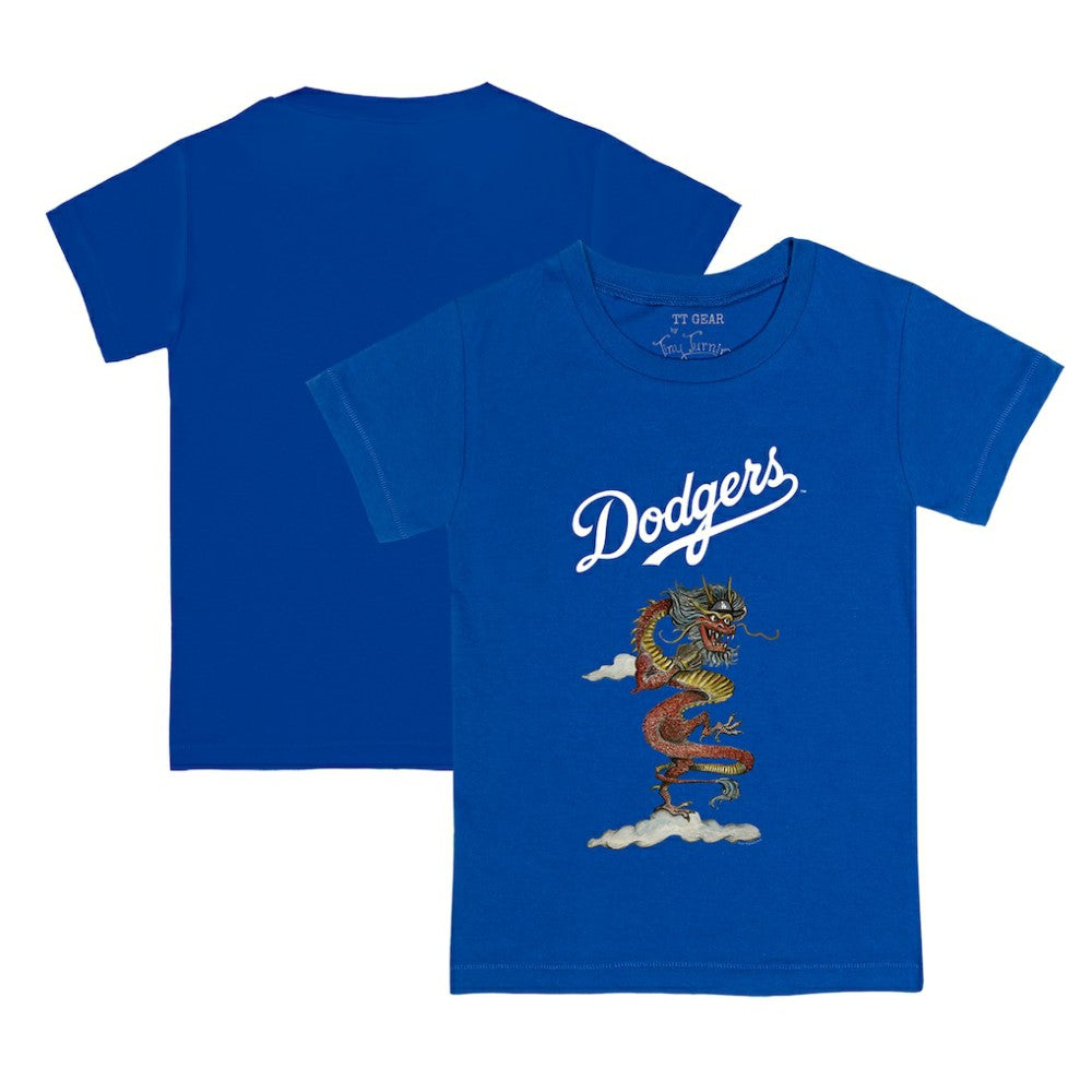 Los Angeles Dodgers Tiny Turnip Youth 2024 Year of the Dragon T-Shirt - Royal T-shirts