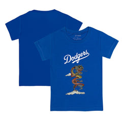 Los Angeles Dodgers Tiny Turnip Youth 2024 Year of the Dragon T-Shirt - Royal T-shirts
