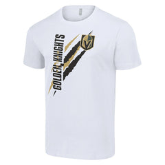 NHL Vegas Golden Knights Starter Color Scratch T-Shirt - White