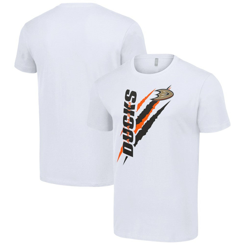 NHL Anaheim Ducks Starter Color Scratch T-Shirt - White