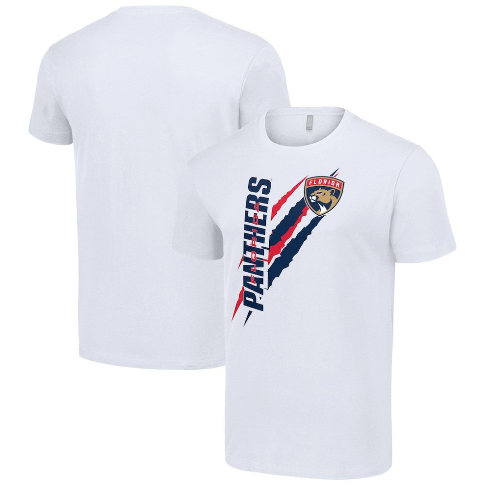 NHL Florida Panthers Starter Color Scratch T-Shirt - White