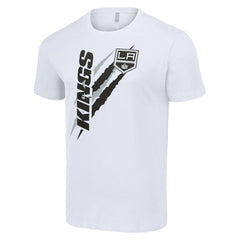 NHL Los Angeles Kings Starter Color Scratch T-Shirt - White